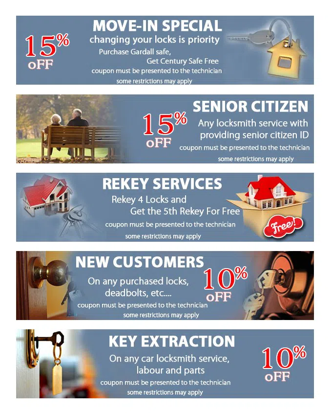 Chicago Elite Locksmith Chicago, IL 312-809-3984 - coupon21-set-five